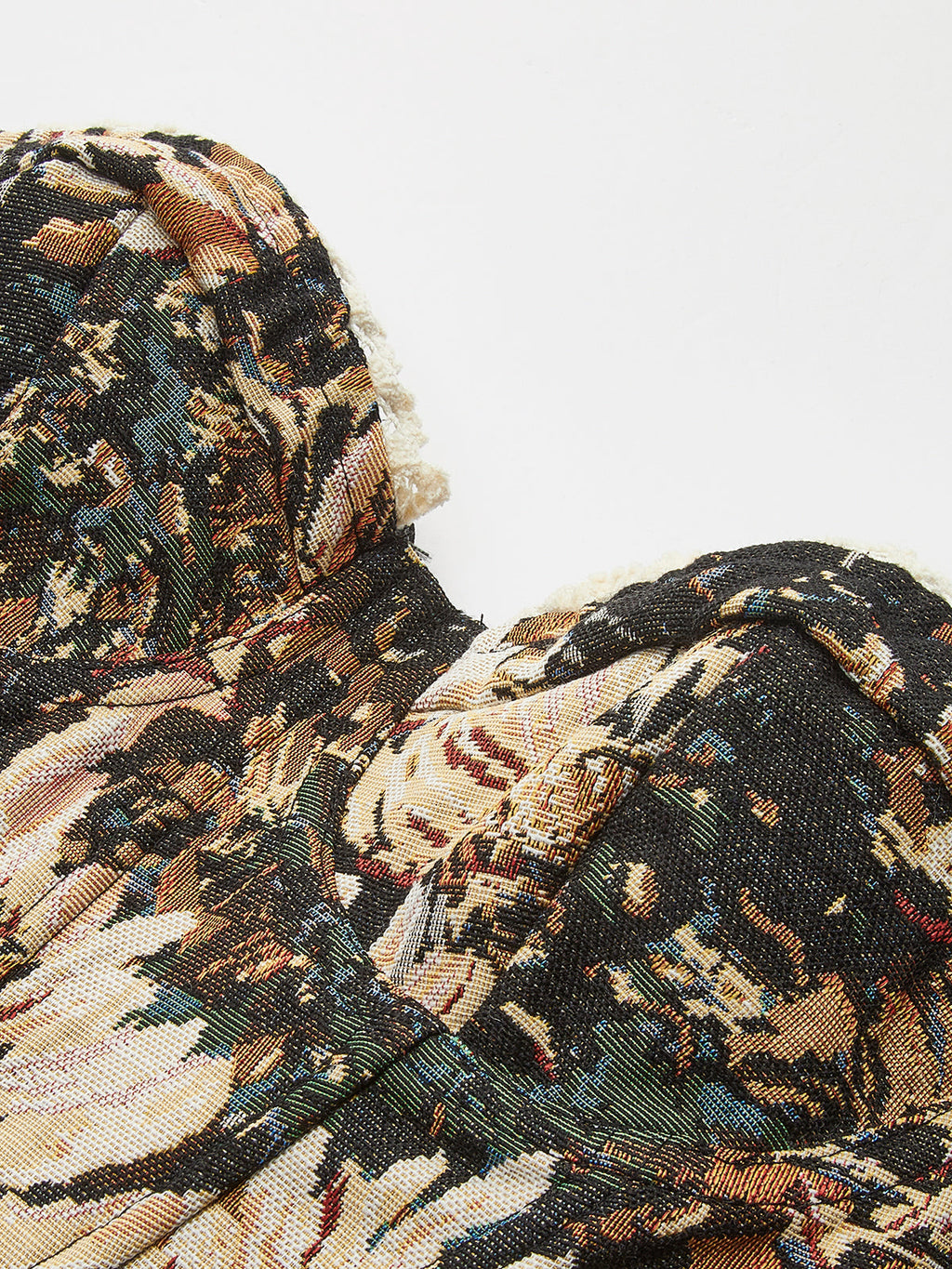 Retro Print Structured Corset — Svelte Chic