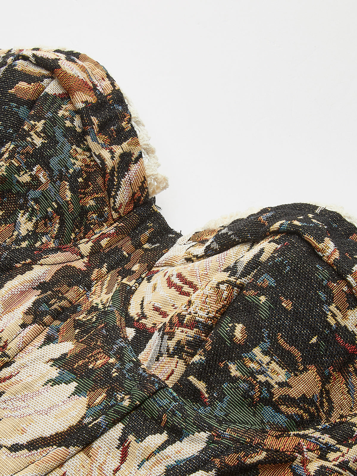 Retro Print Structured Corset — Svelte Chic
