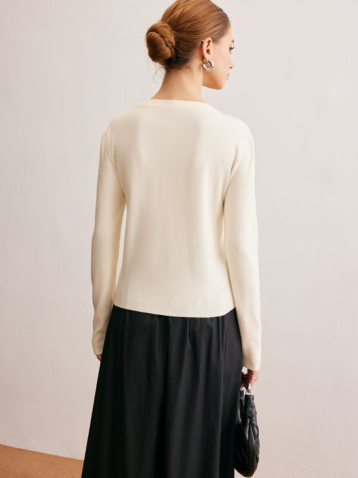 Sequin Two Way Zip Cardigan — Svelte Chic