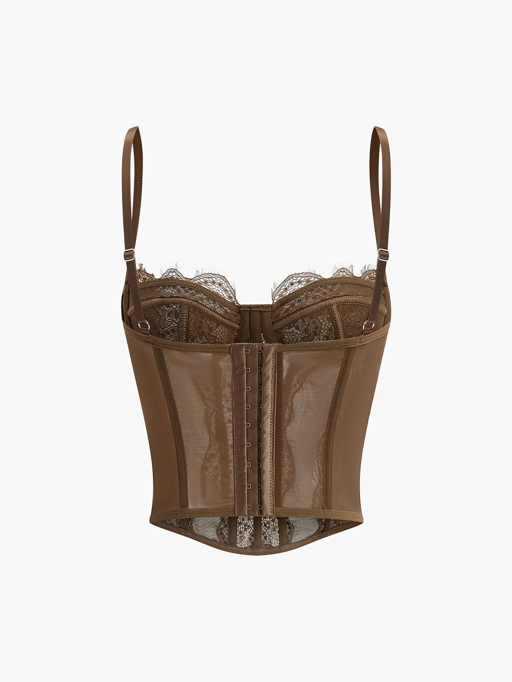 Sweetheart Lace Cami Corset — Svelte Chic
