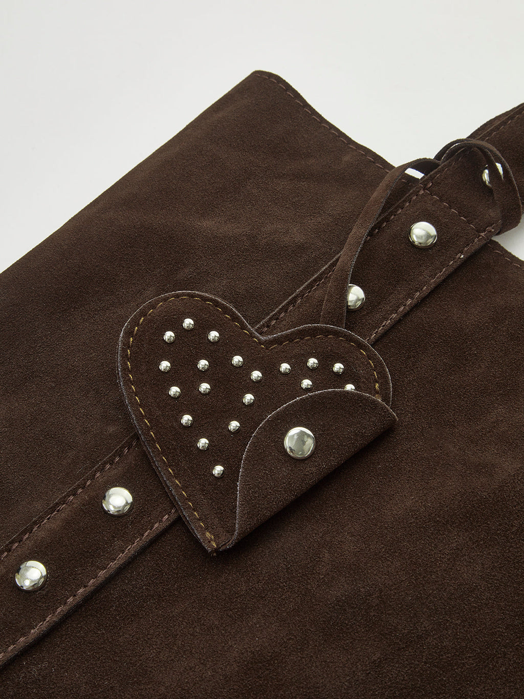 Studded Clasp Shoulder Bag — Svelte Chic