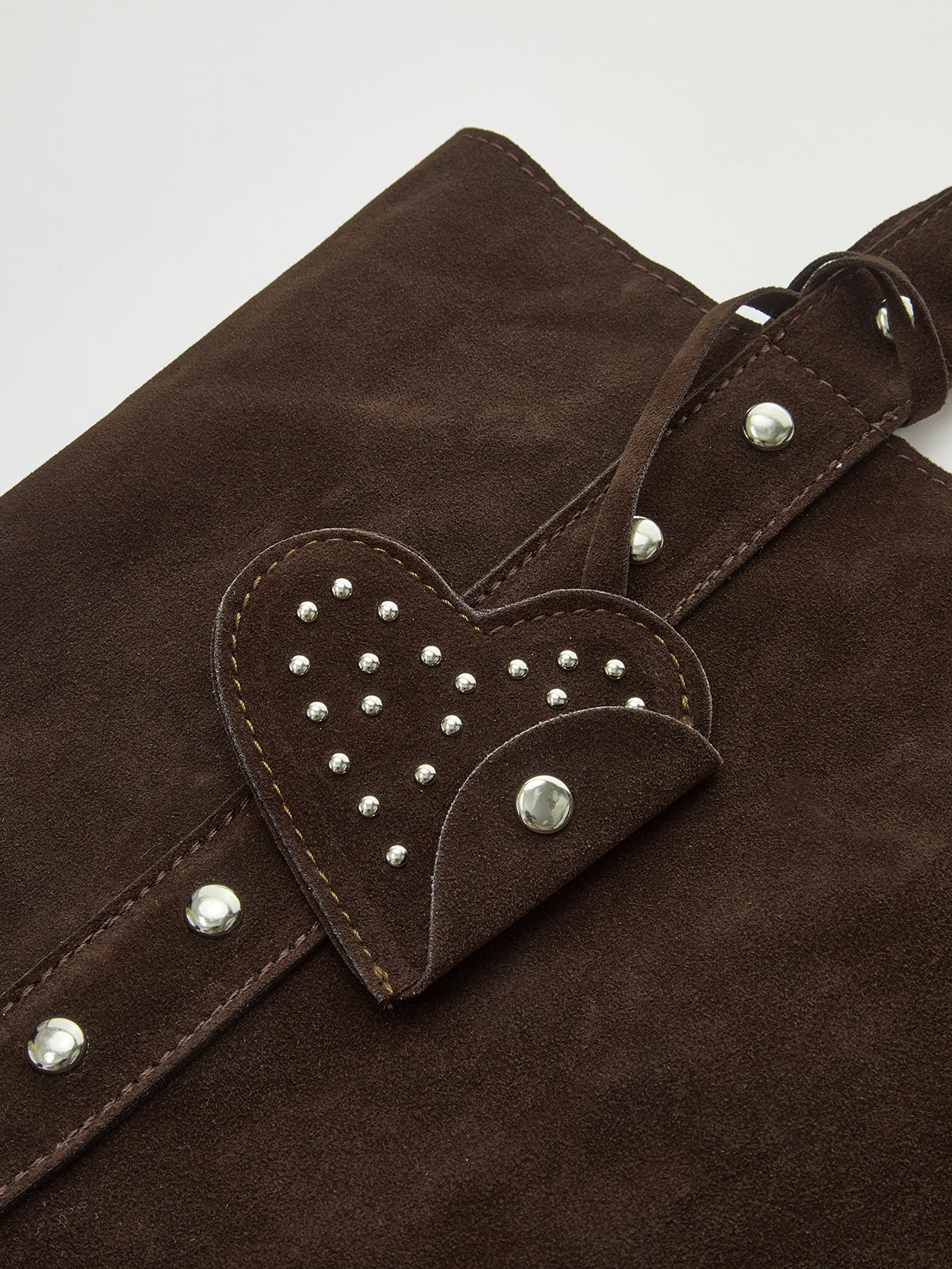 Studded Clasp Shoulder Bag — Svelte Chic