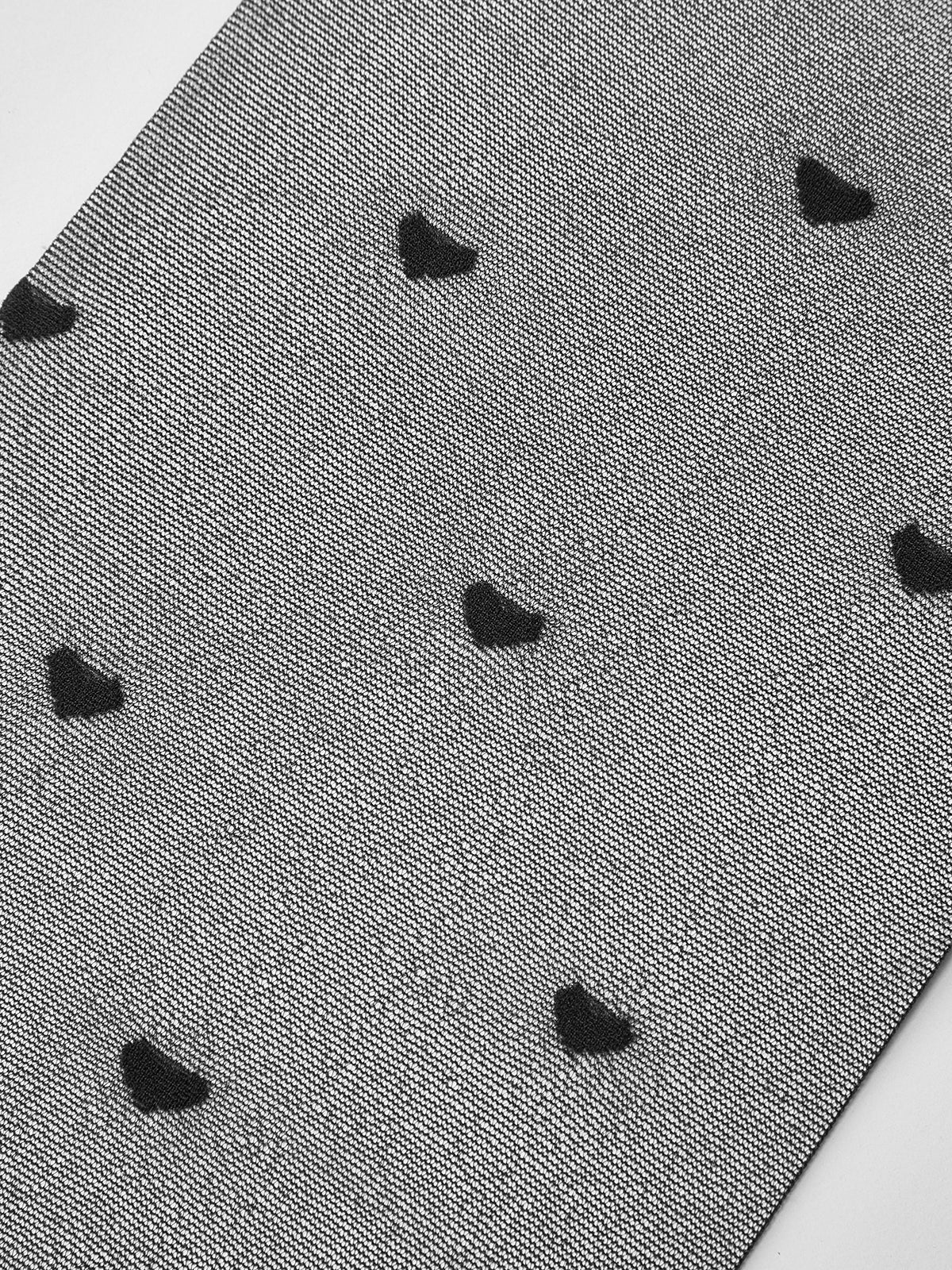 Heart Pattern Sheer Tights — Svelte Chic