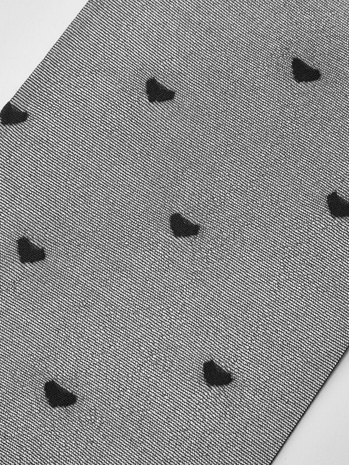 Şık Kalp Desenli Şeffaf Taytlar