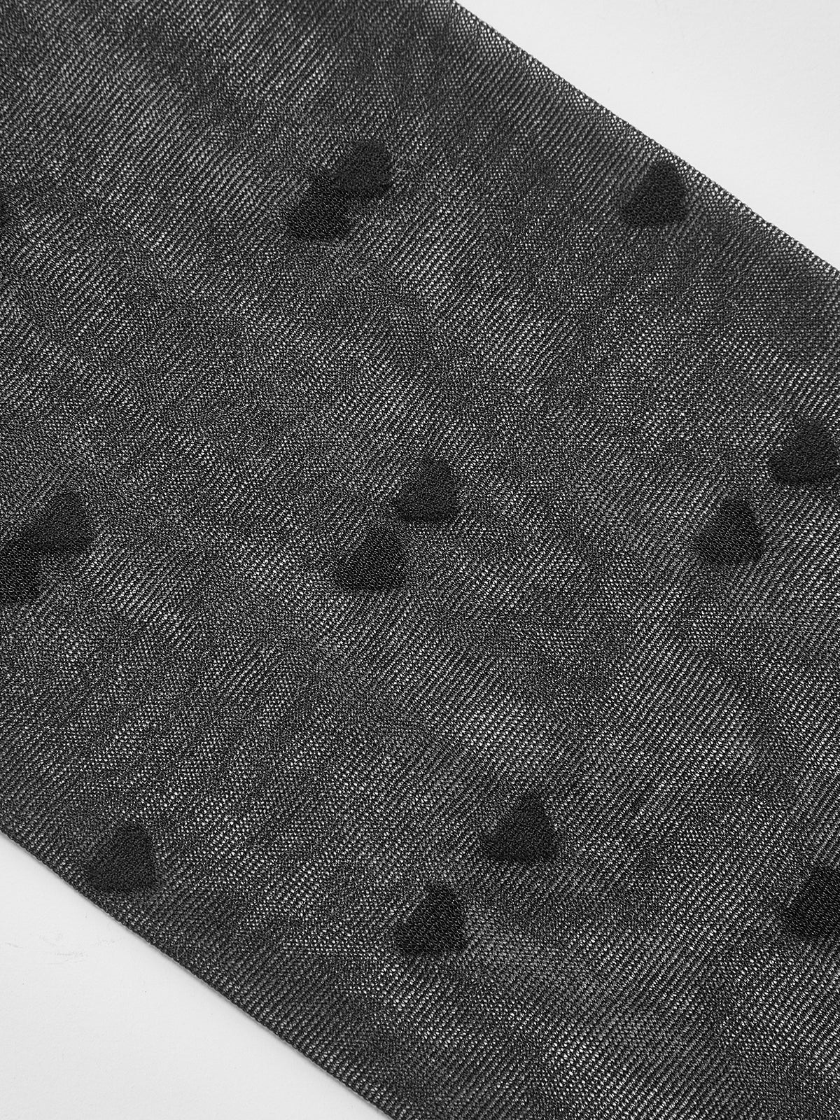 Heart Pattern Sheer Tights — Svelte Chic