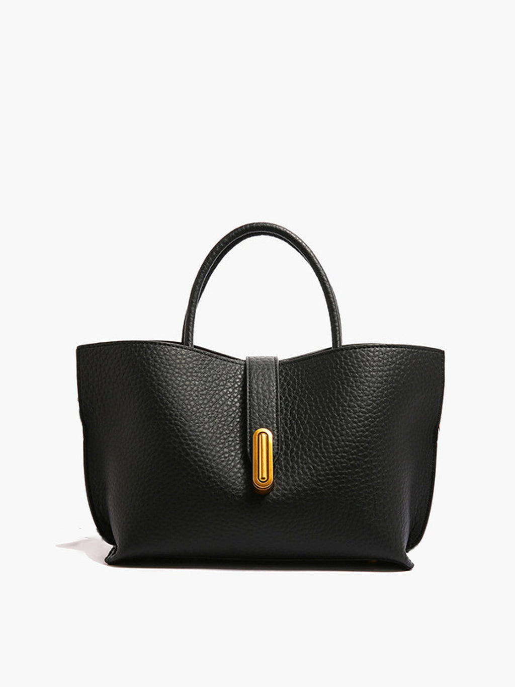 Textured Top Handle Bag — Svelte Chic