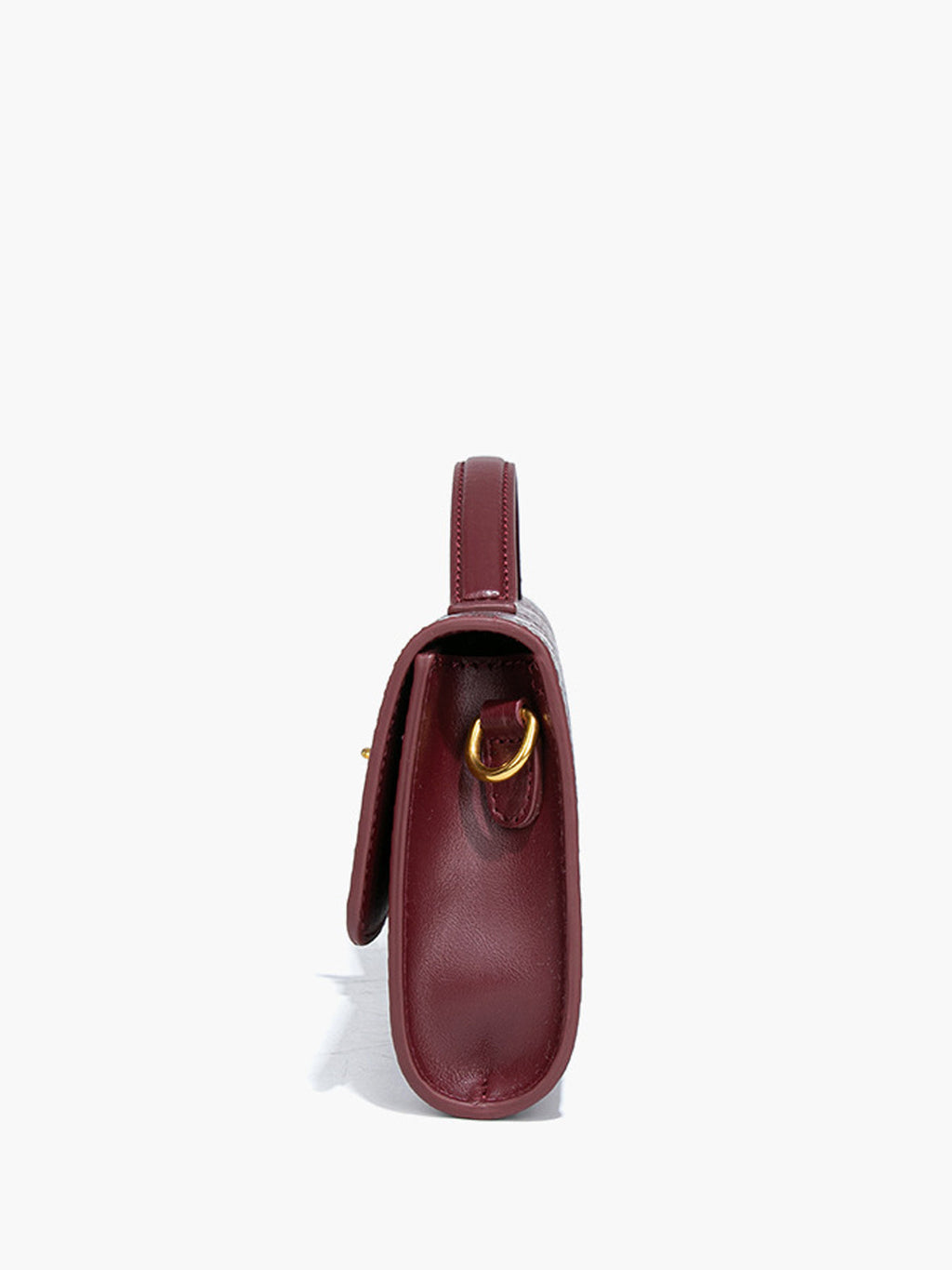 Textured Double Flap Shoulder Bag — Svelte Chic