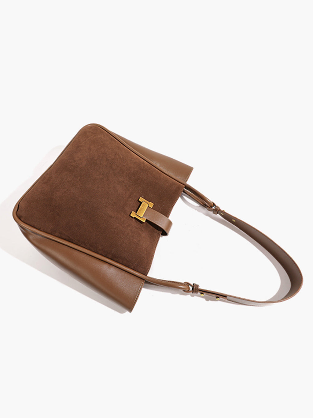 Metal Detail Panel Tote Bag — Svelte Chic