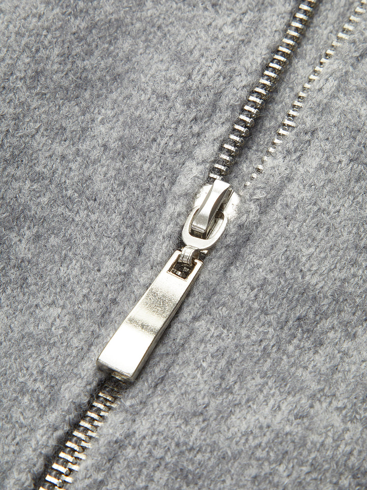 Yaka Detay Oversize Hırka