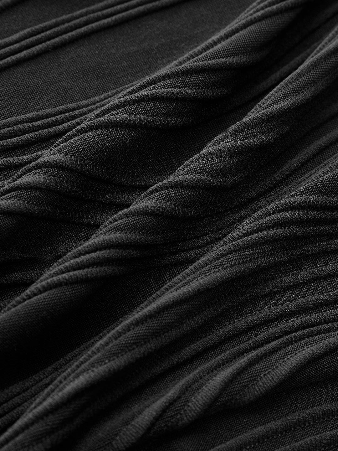 Şık Plise Askılı Abiye Elbise