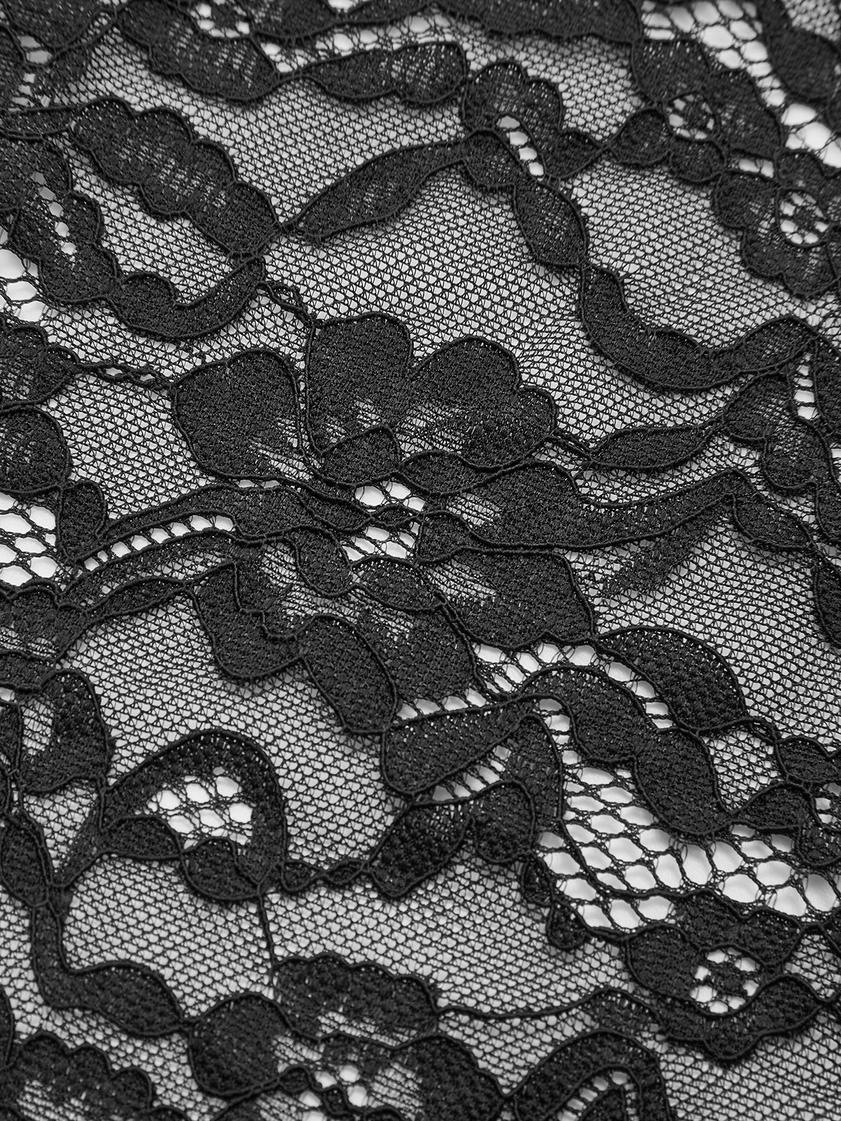 Sheer Lace Cutout Maxi Dress — Svelte Chic