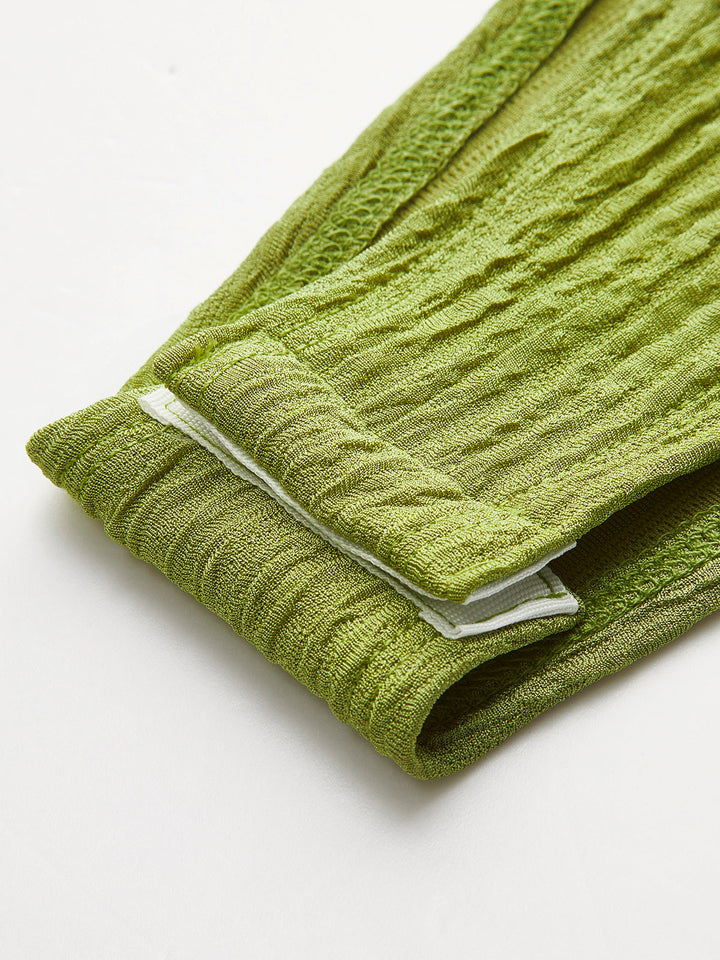 Şık Tek Omuzlu Düğüm Detaylı Bodysuit