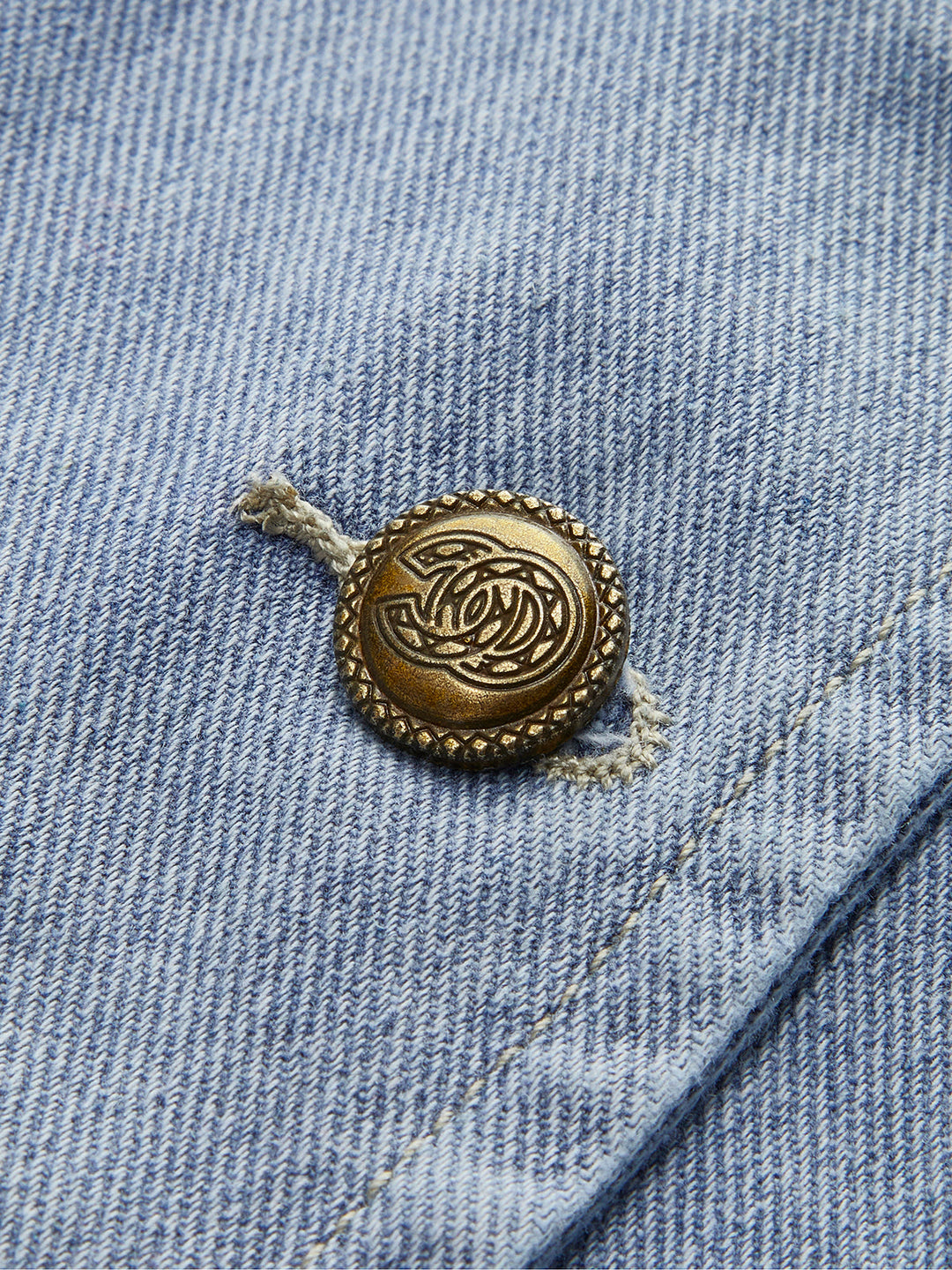 Şık Kolsuz Kot Yelek Şık Düğme Detayları ile