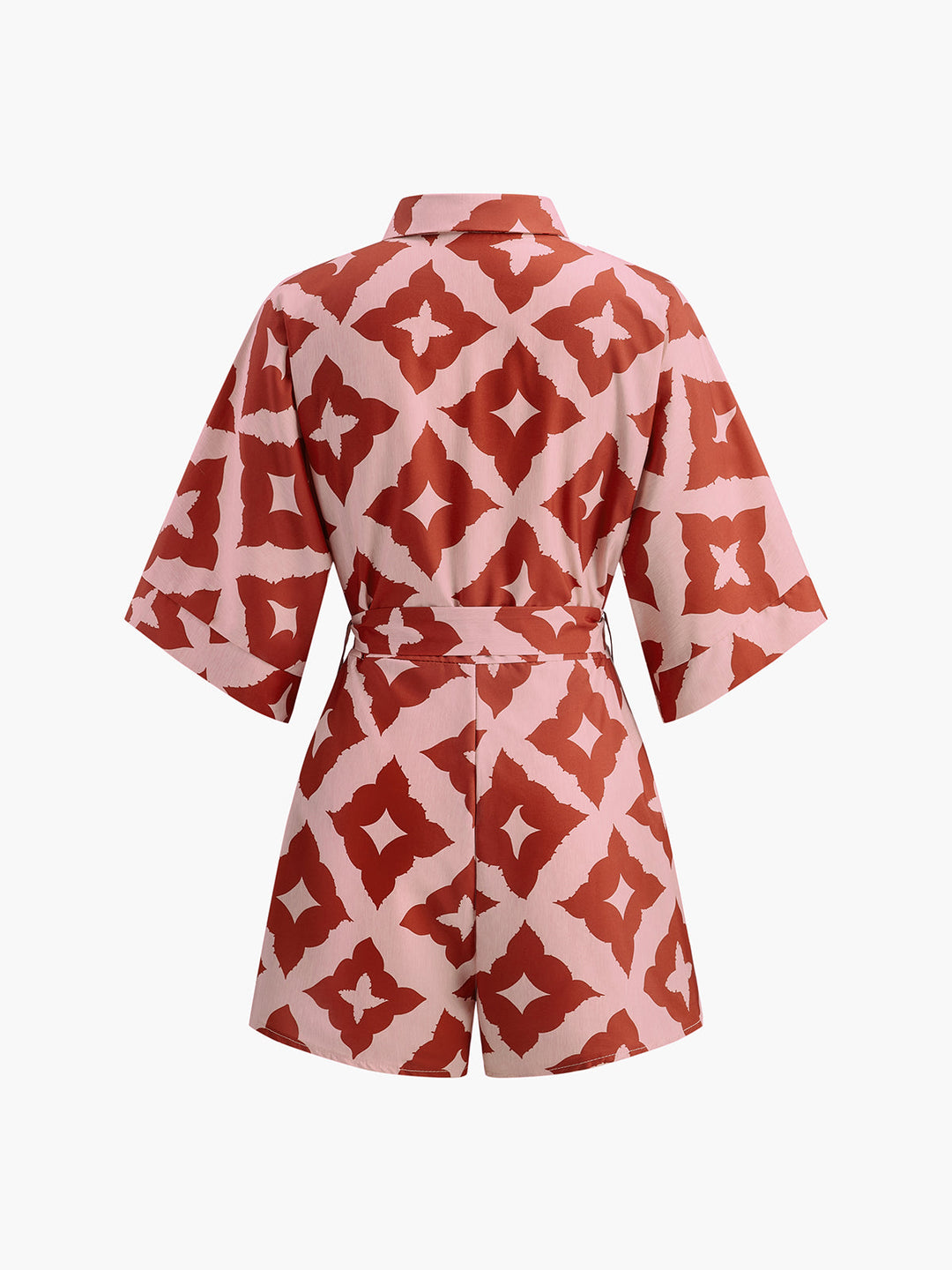 Şık Çiçek Desenli Tulum ile Rahat Stil