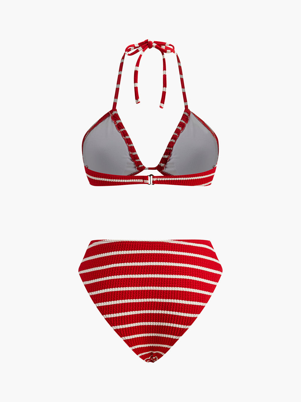 Striped Bikini Set with Shorts — Svelte Chic
