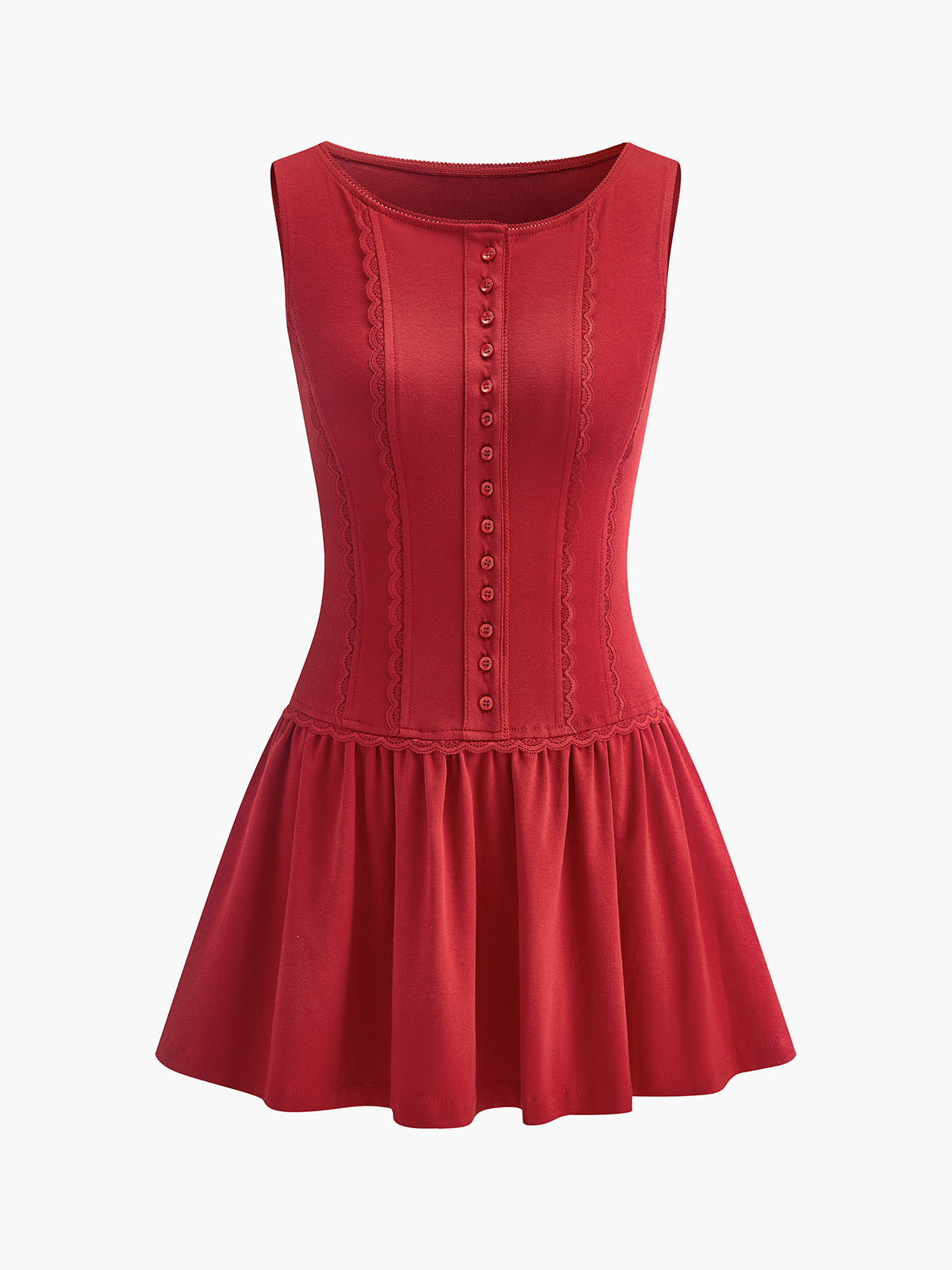Floral Pleated Button Mini Dress — Svelte Chic