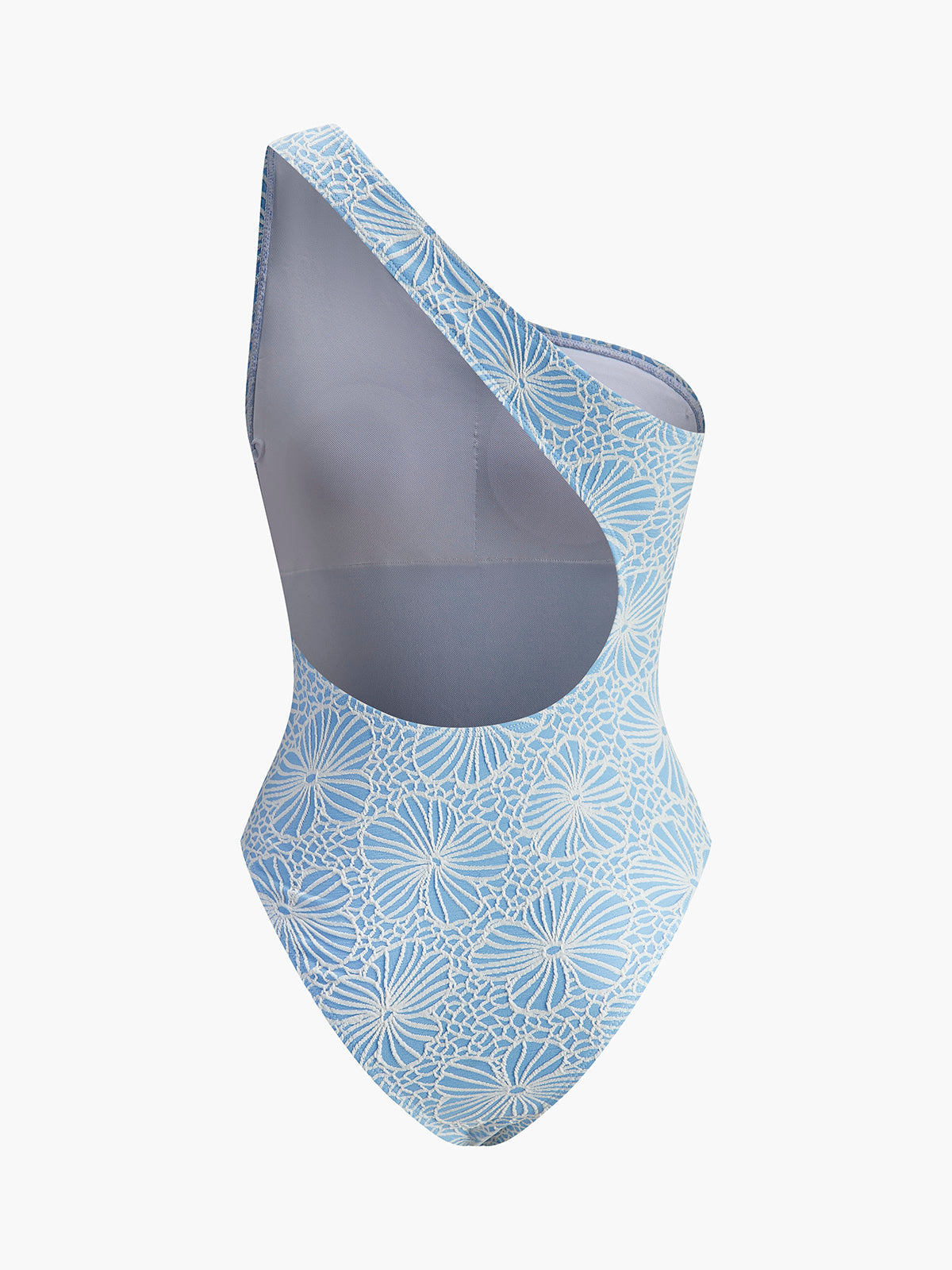 Asymmetric Cutout Monokini — Svelte Chic