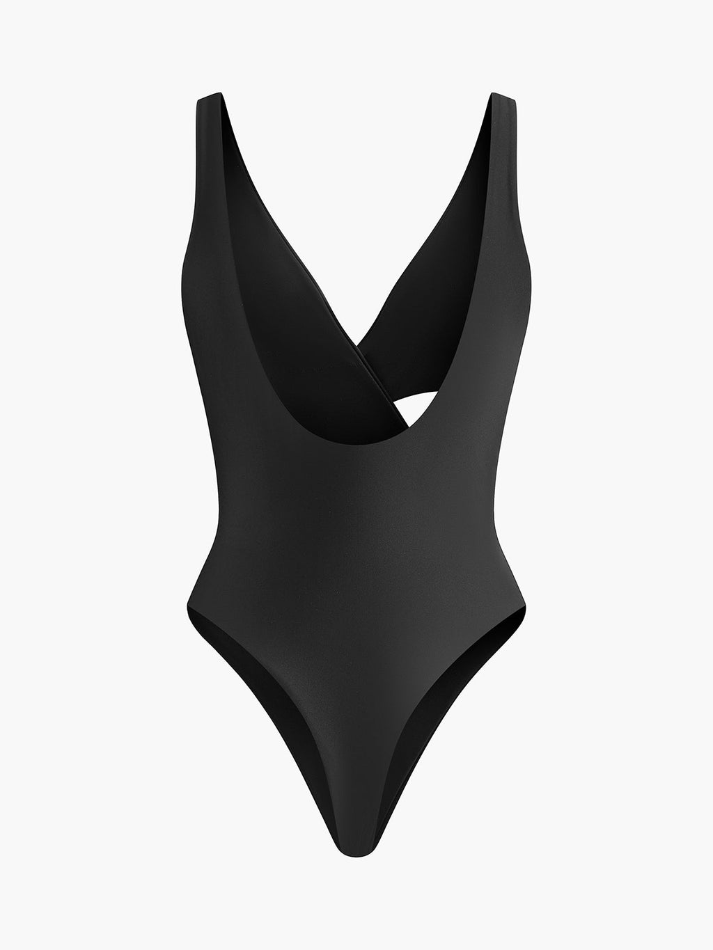 V-Neck Criss Cross Swimsuit — Svelte Chic