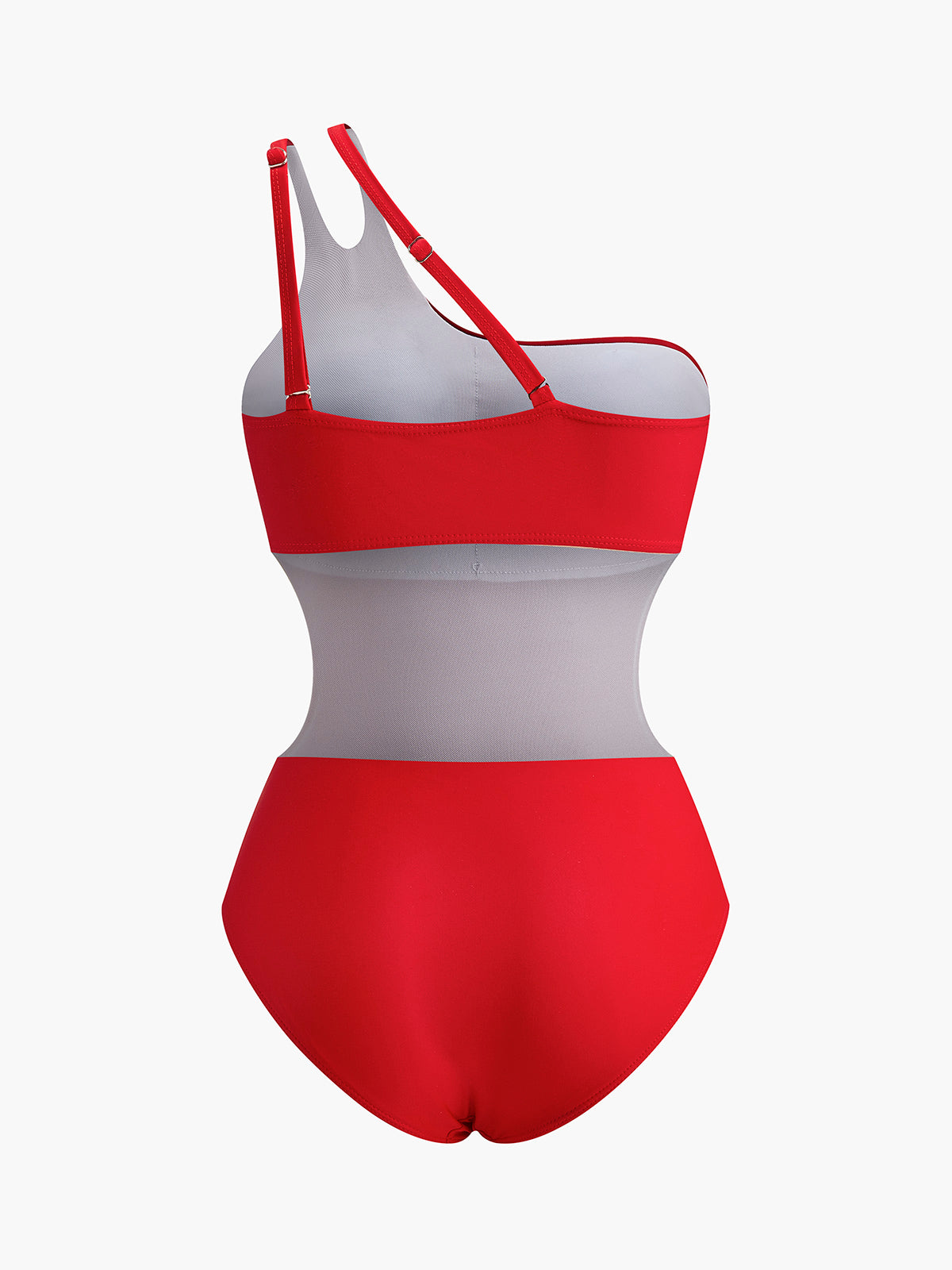 Asymmetric Cutout Swimsuit — Svelte Chic