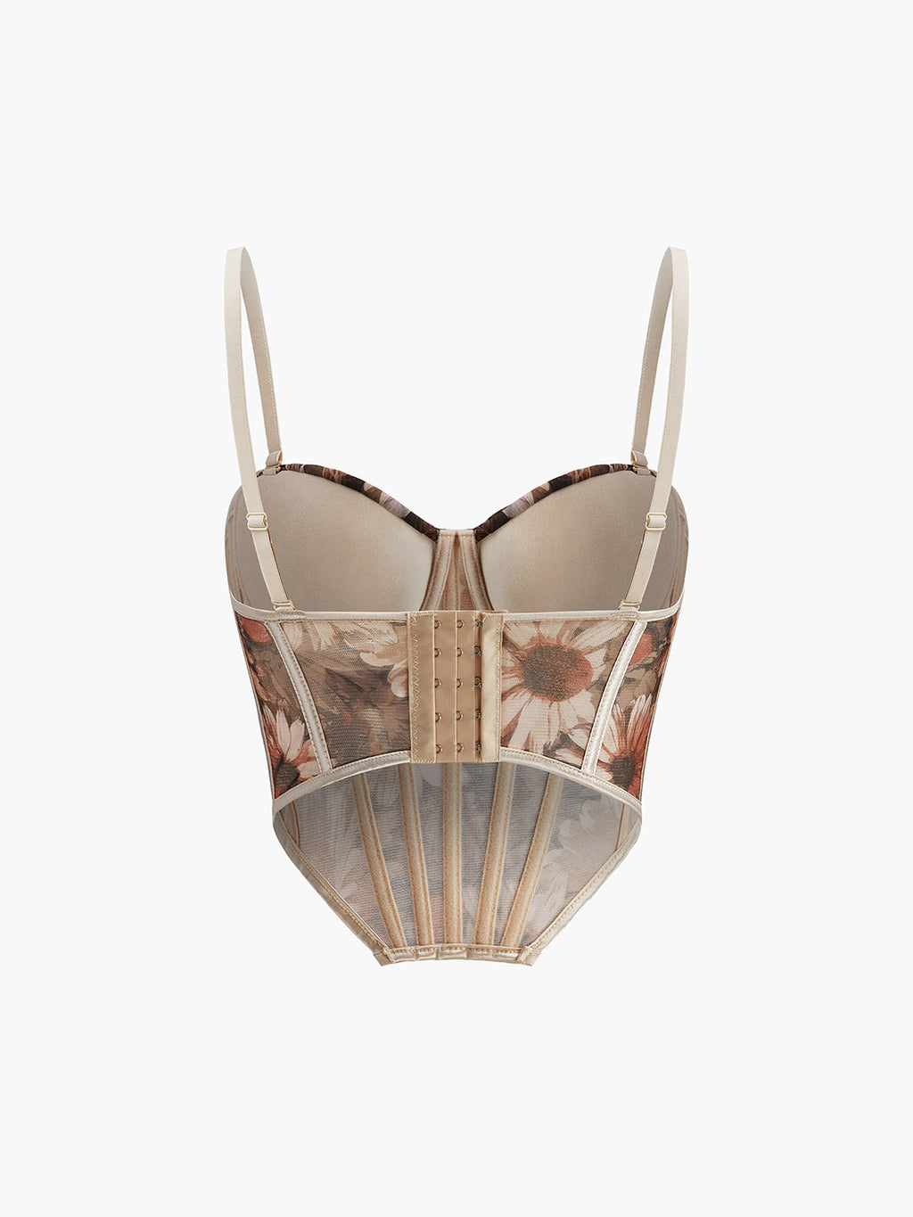 Floral Sweetheart Corset — Svelte Chic