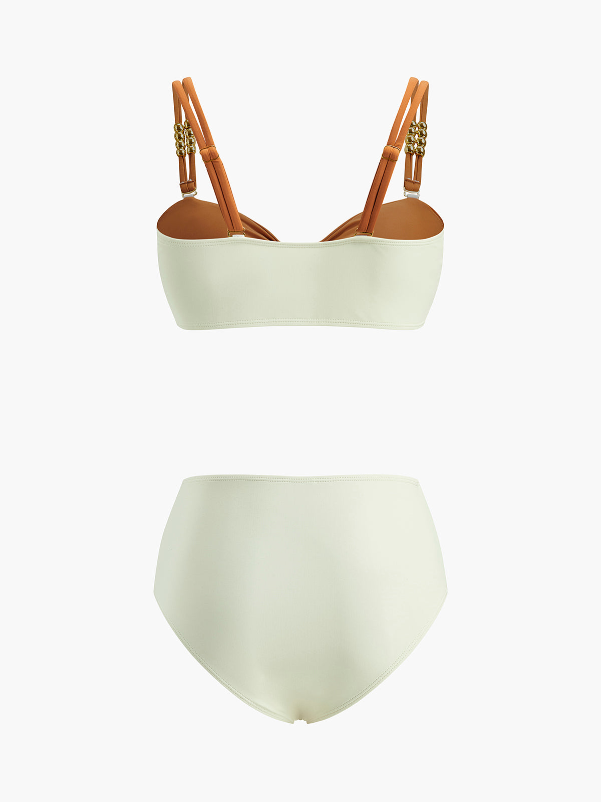 Colour Block Belted Bikini Set — Svelte Chic
