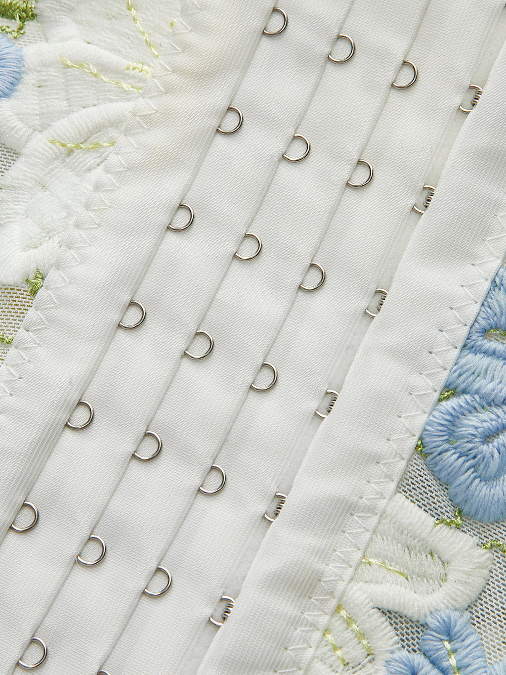 Floral Embroidered Sweetheart Corset — Svelte Chic