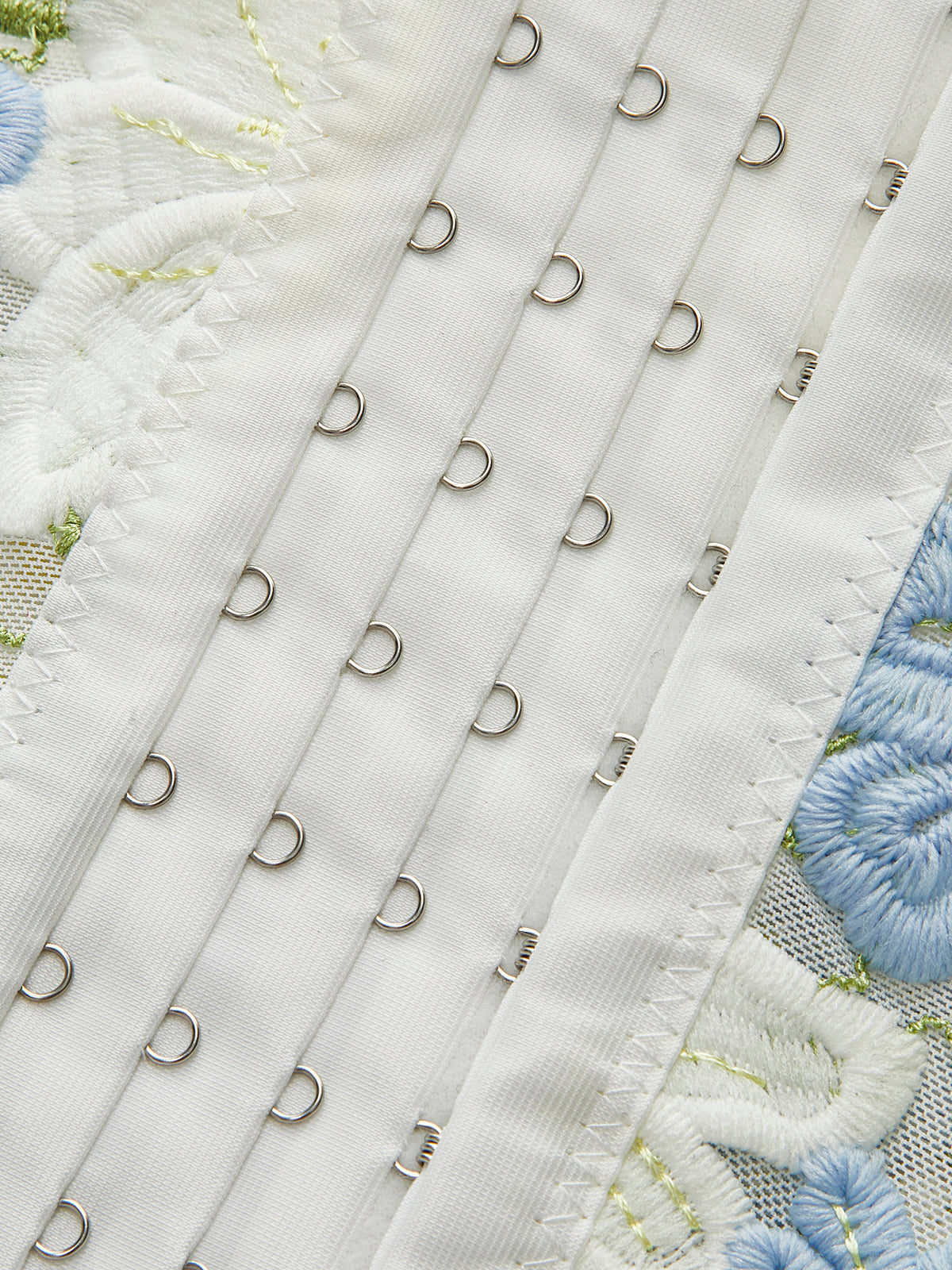 Floral Embroidered Sweetheart Corset — Svelte Chic