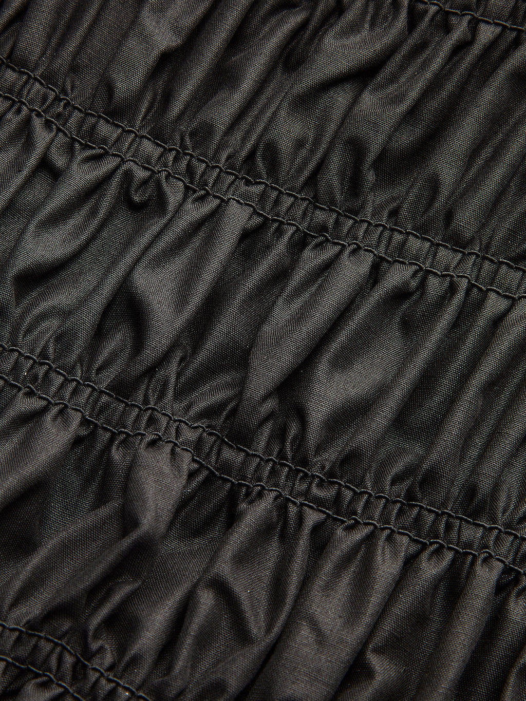 Shirred Bow Detail Mini Dress — Svelte Chic