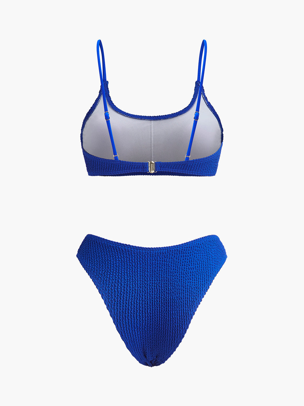 Ribbed High Waist Bikini Set — Svelte Chic