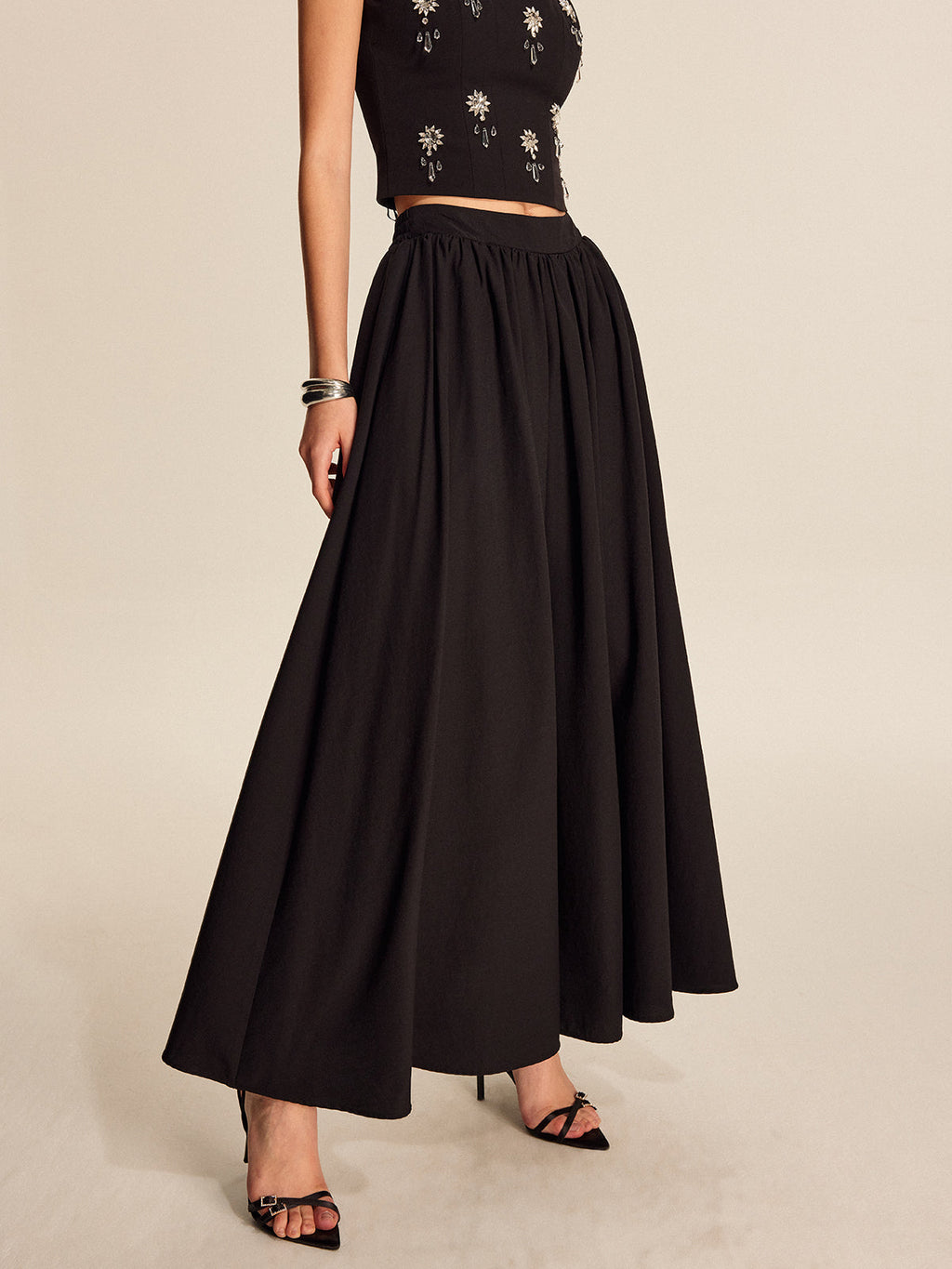 Chiffon Maxi Skirt — Svelte Chic