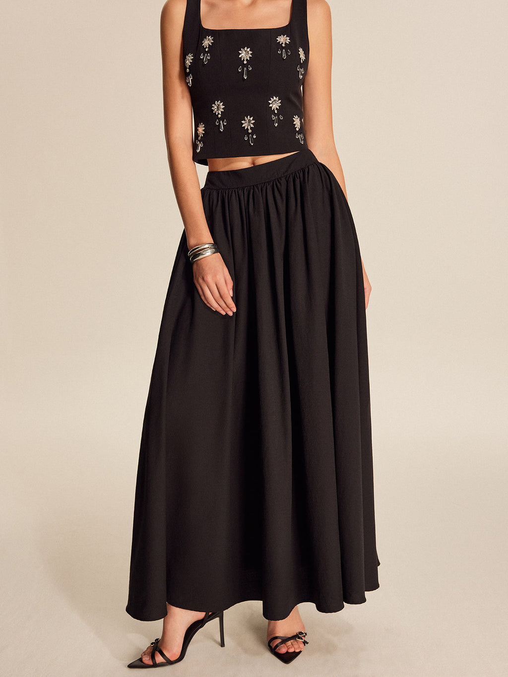 Chiffon Maxi Skirt — Svelte Chic