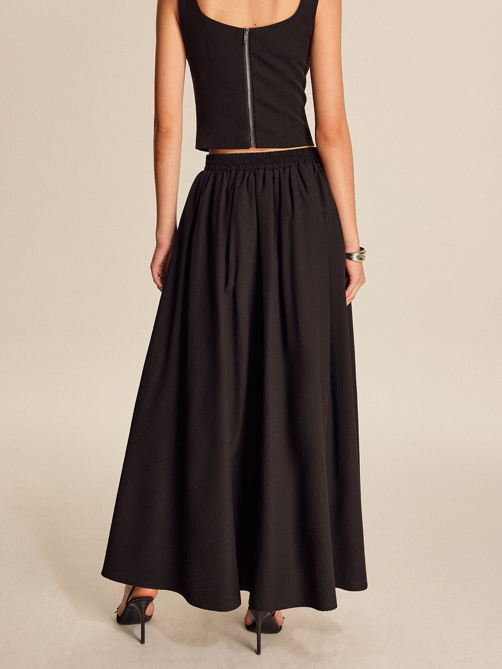 Chiffon Maxi Skirt — Svelte Chic