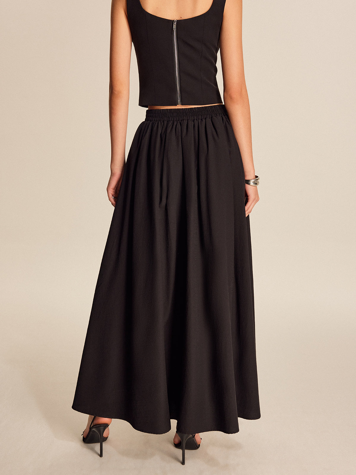 Chiffon Maxi Skirt — Svelte Chic