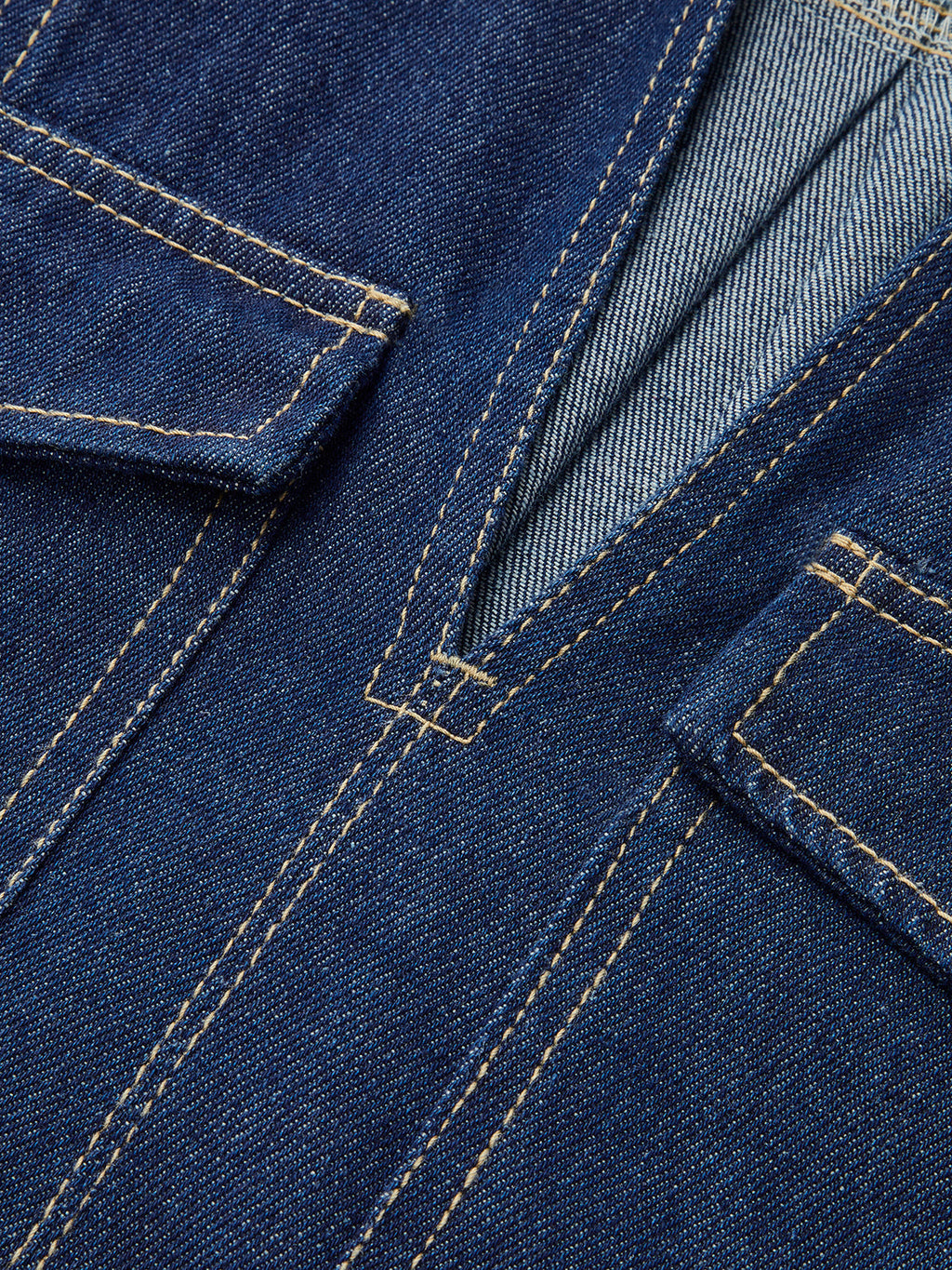 Denim Pocket Short Set — Svelte Chic
