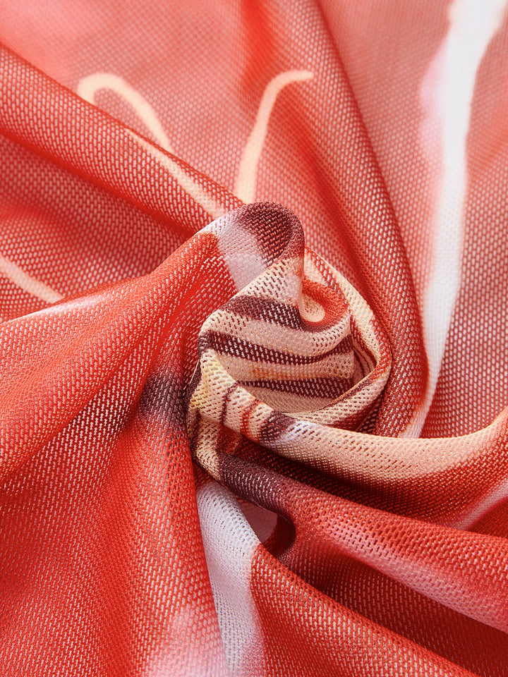 Şık Drapeli Üst ile Zarif Korse Tarzı Tek Parça