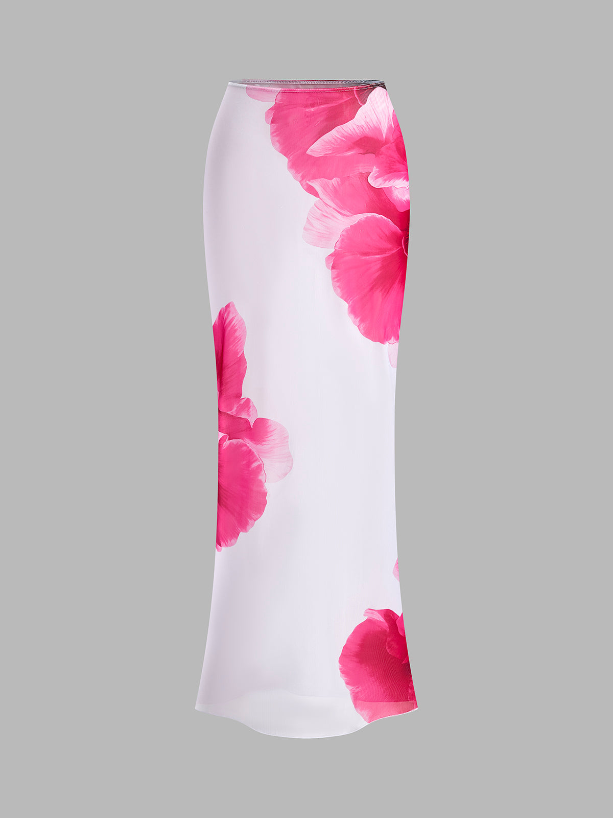 Floral Bikini Set with Semi-Sheer Skirt — Svelte Chic