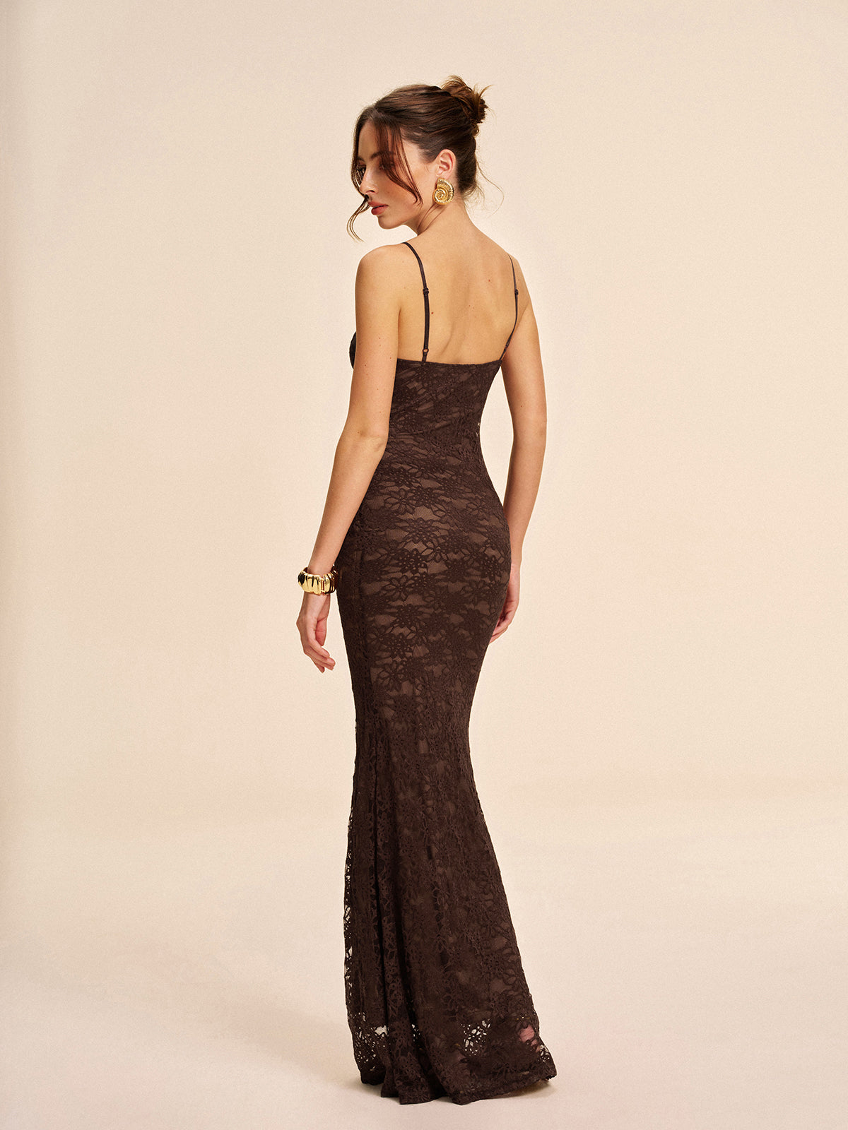 Lace Cami Maxi Dress — Svelte Chic