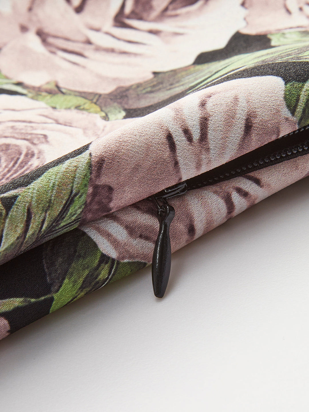 Çiçek Desenli Dantel Kenar Detaylı Bağlamalı Elbise