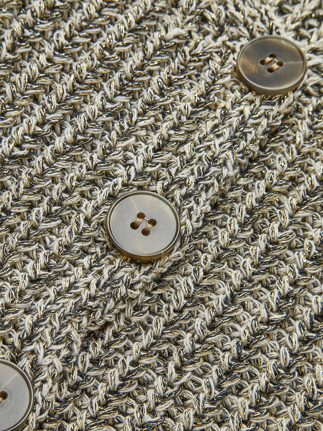 Şık Örme Düğmeli Yelek