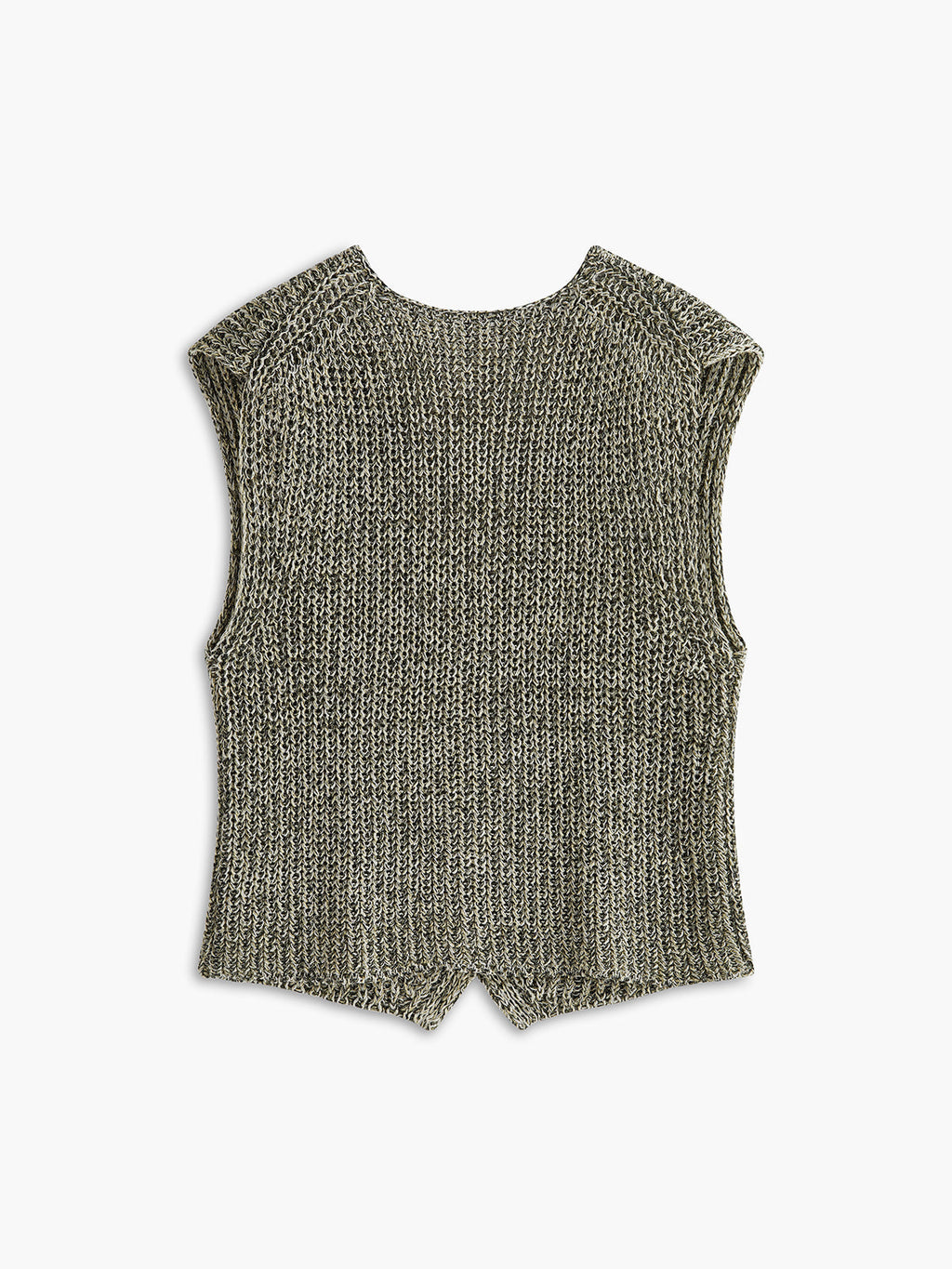 Knit Button Down Vest — Svelte Chic