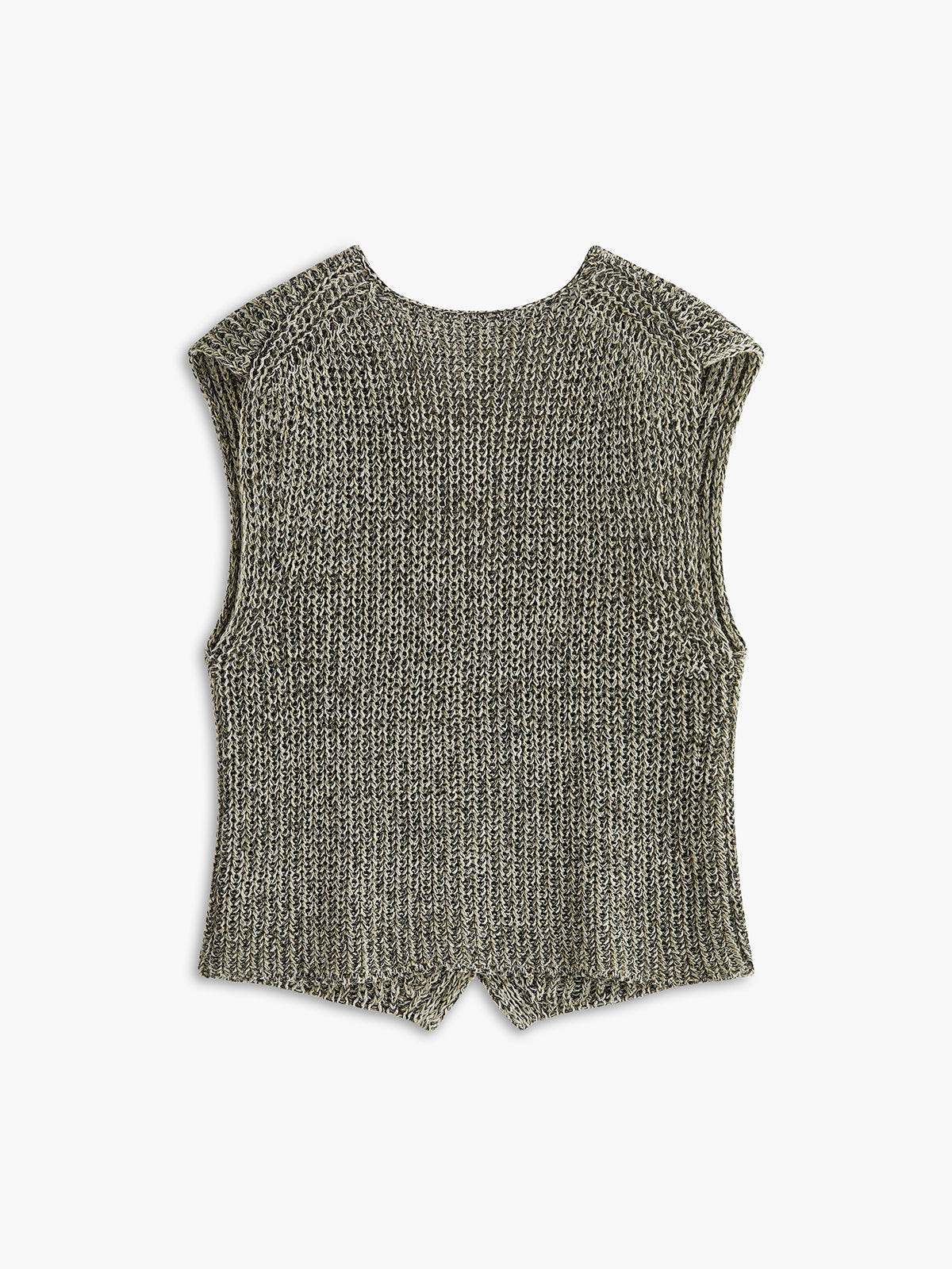 Knit Button Down Vest — Svelte Chic