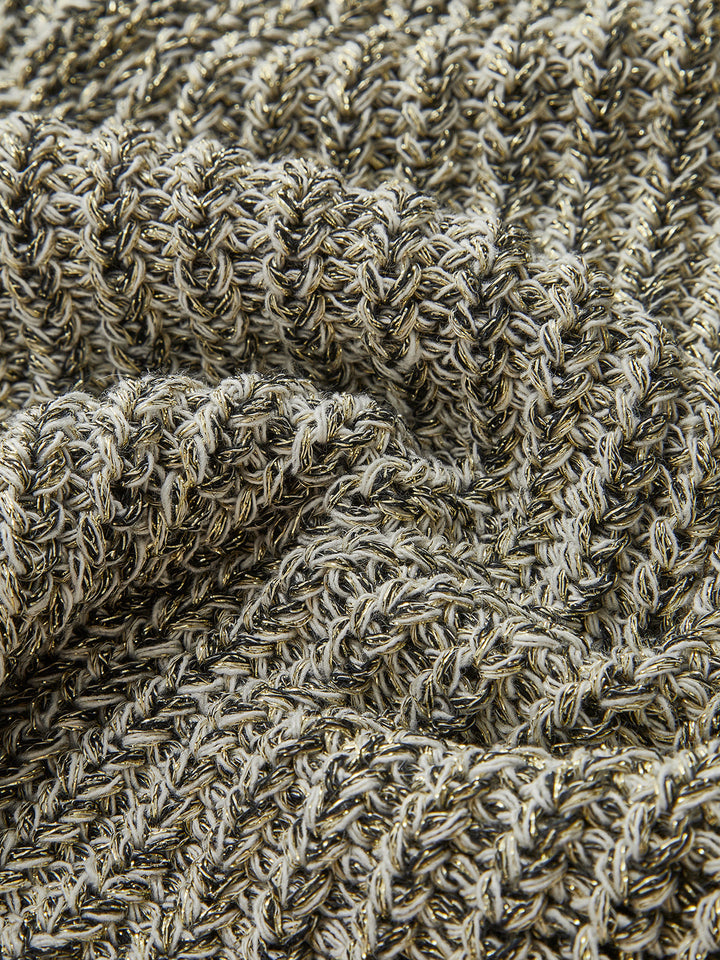 Şık Örme Düğmeli Yelek