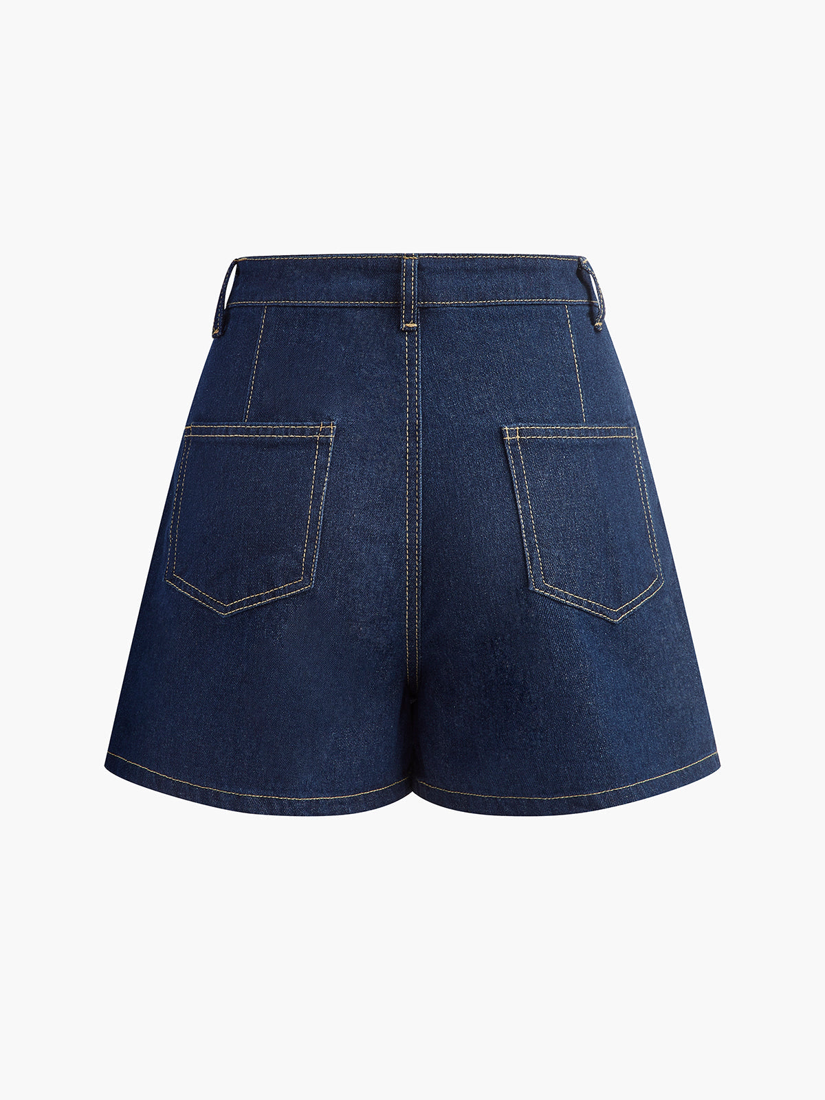 Denim Pocket Short Set — Svelte Chic