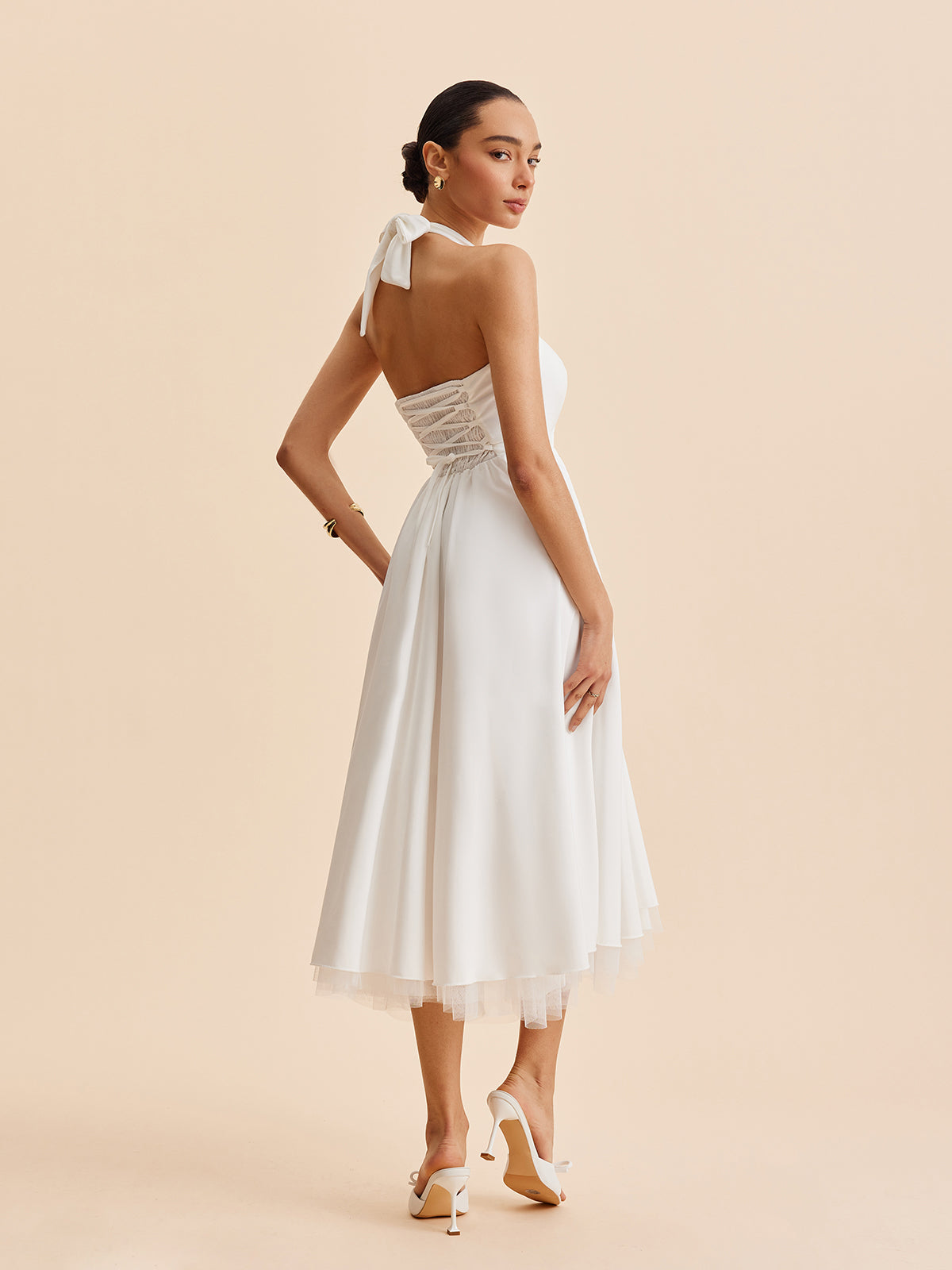 Halter Backless Maxi Dress — Svelte Chic