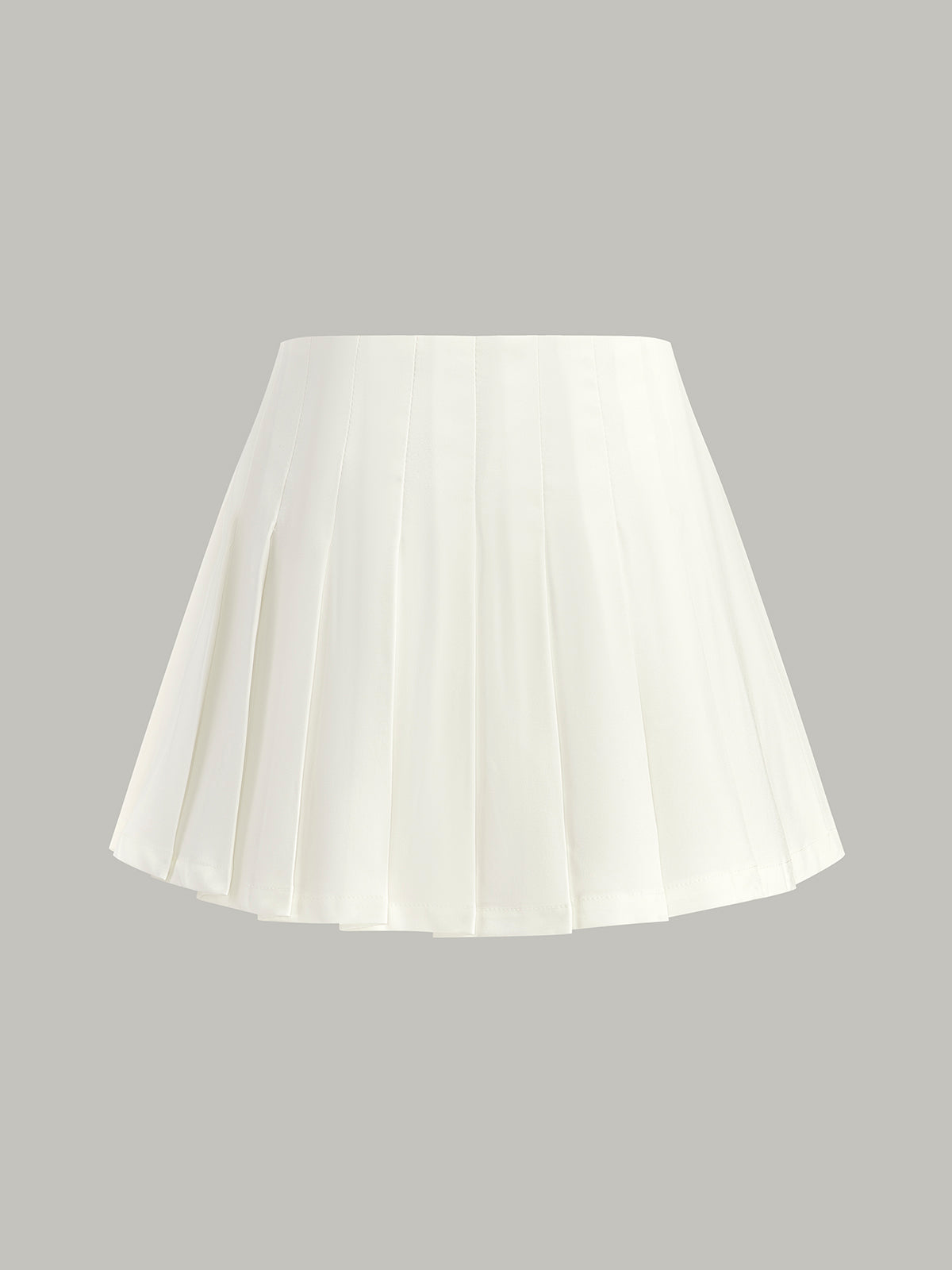 Pleated Mid Waist Mini Skirt — Svelte Chic