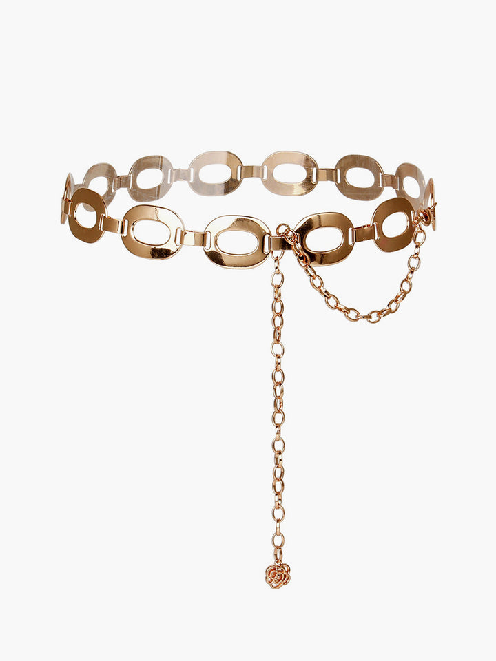 Şık Metal Zincir Kemer