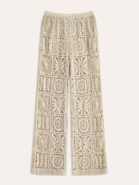 Şık Yarı Şeffaf Yüksek Konforlu Orta Bel Pantolonlar