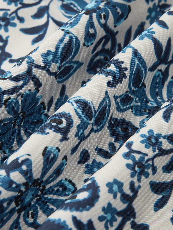 Şık Boho Off-Shoulder Çiçekli Volan Elbise Şaşırtıcı Ayrıntılarla