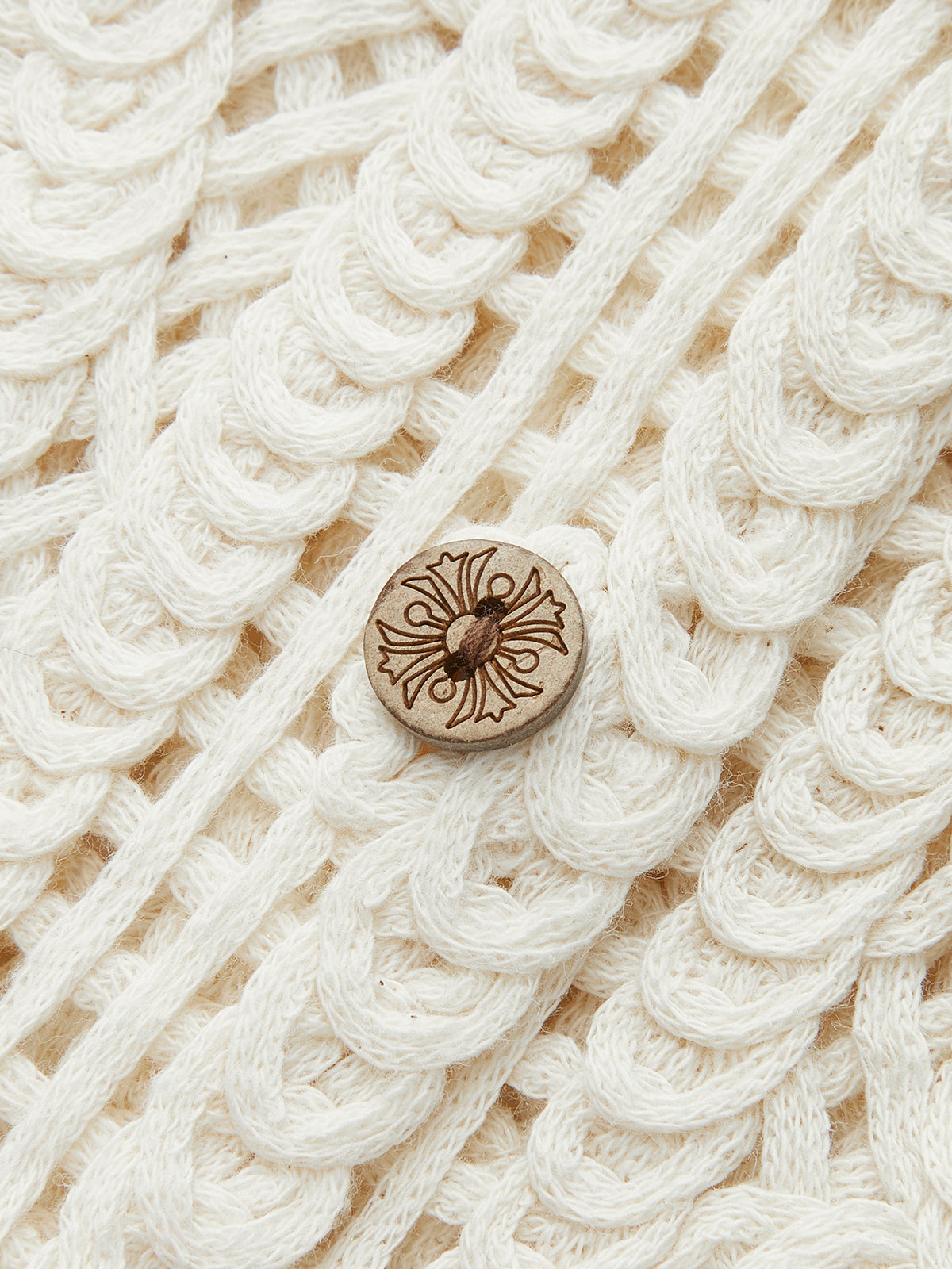 Crochet Button Knit Vest — Svelte Chic