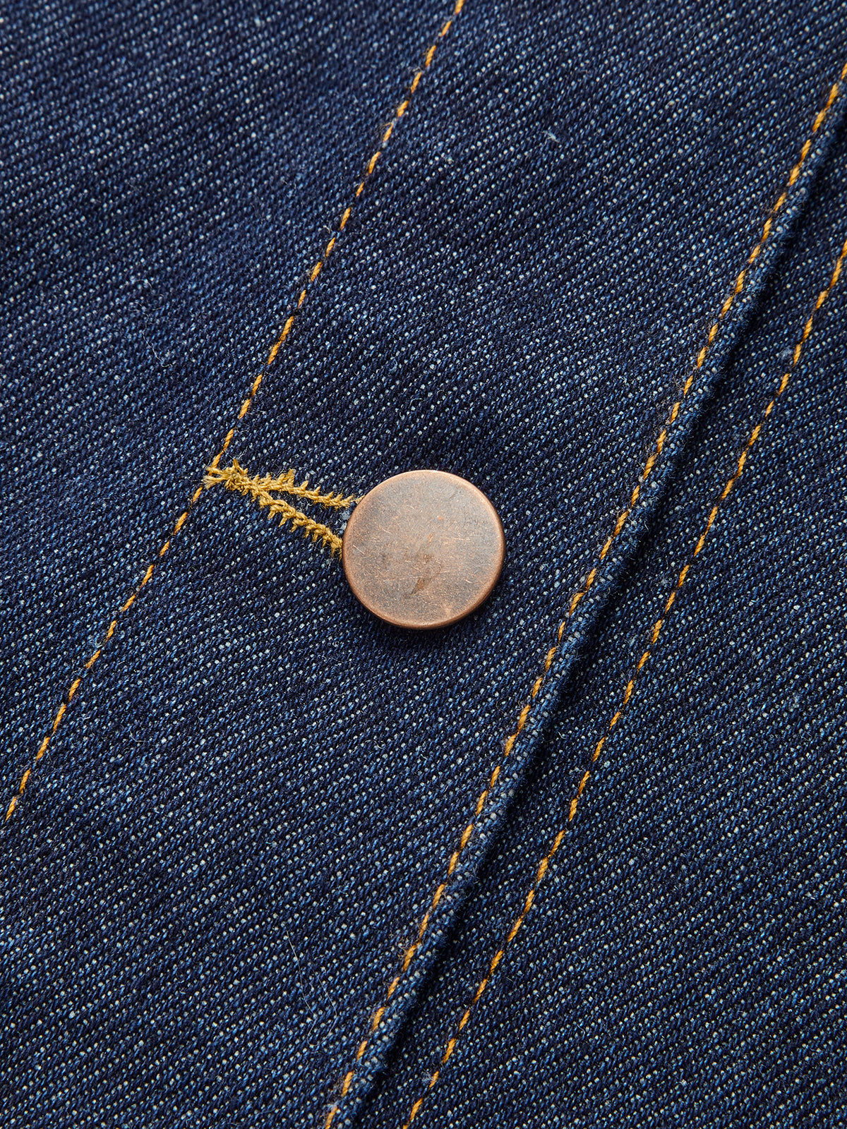 Denim Button Up Sleeveless Vest — Svelte Chic